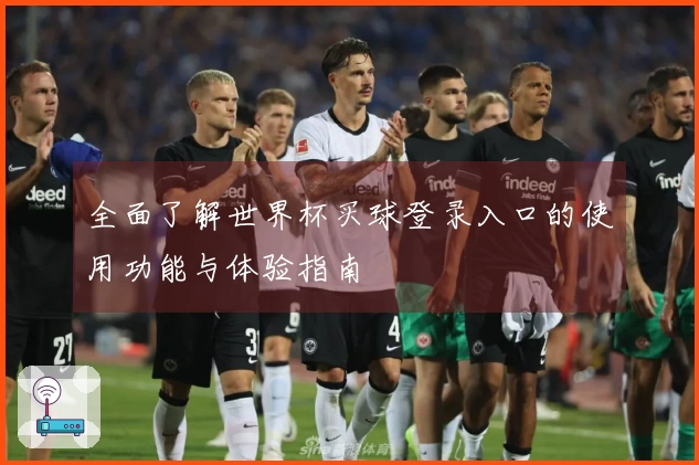 全面了解世界杯买球登录入口的使用功能与体验指南